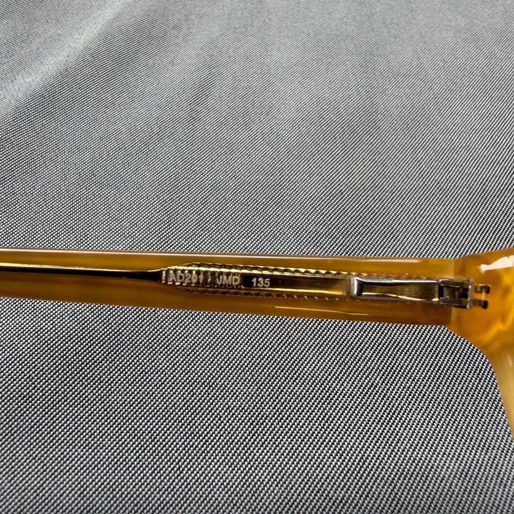 Adensco Eyeglasses Women 135 Tortoise AD201 JMD Cat Eye Designer Frames Only - Picture 6 of 6